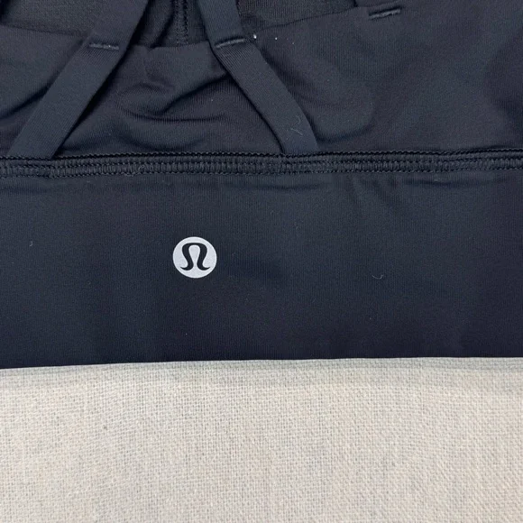 Lululemon Energy Longline Bra Medium Support Black Sz 6 - Picture 3 of 8